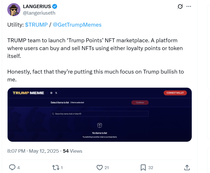 Utility Coming to TRUMP Meme Coin: Will It Be Bigger Than LINK and XRP Combined?