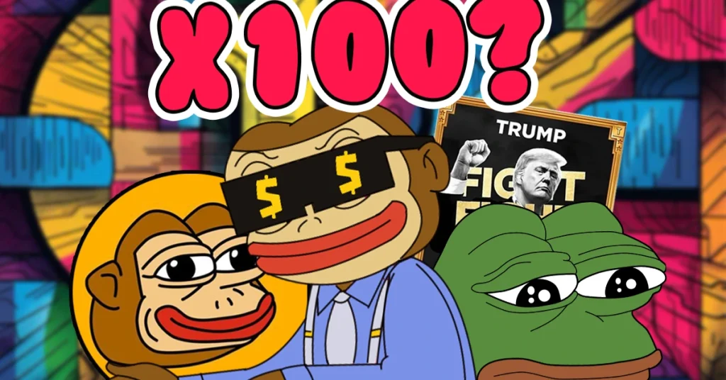 Wall Street Ponke can leave Trump and Pepe behind and become the next 100x meme coin ?