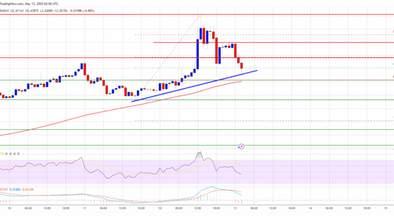 XRP Price Retraces Gains But Maintains Its Bullish Structure