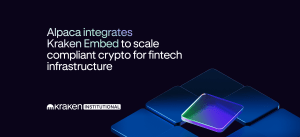 Alpaca integrates Kraken Embed to expand crypto access for its partner network
