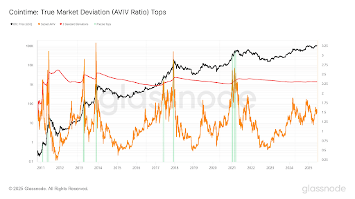 Analyst Says Bitcoin Price Could Rise 3x To $300,000 As AVIV Levels Resemble Previous Bull Cycles