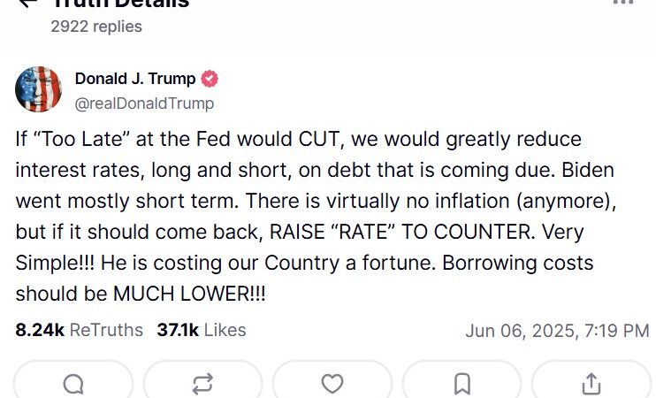Best Altcoins to Buy as Trump Urges Fed to Cut Interest Rates in Favor of Crypto