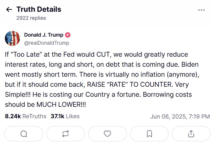 Best Altcoins to Buy as Trump Urges Fed to Cut Interest Rates in Favor of Crypto