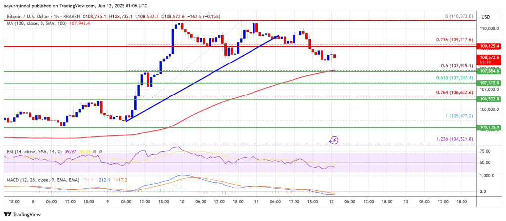 Bitcoin Price Fails at $110K—Is the Rally Running Out of Steam?