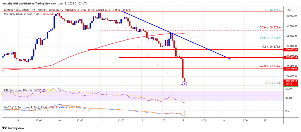Bitcoin Price Nosedives—Profit-Taking Sparks Sudden Correction