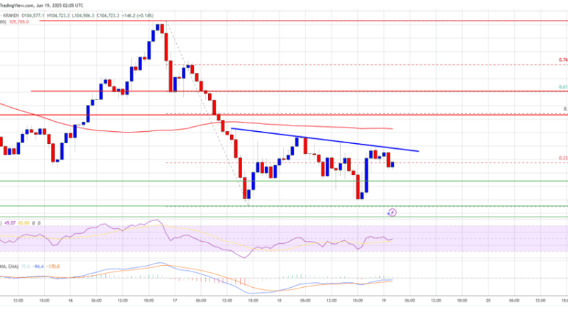 Bitcoin Price Struggles to Reclaim Resistance — Sideways Action Dominates