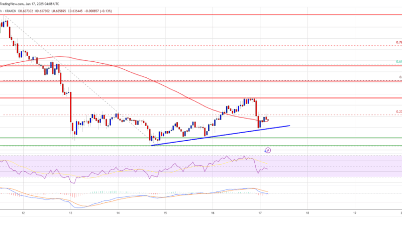 Cardano (ADA) Faces Trouble at Key Support — Is a Breakdown Looming?