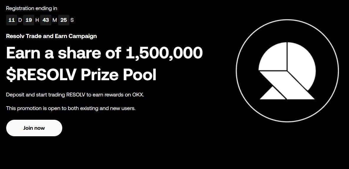 Claim $70 Instantly on OKX With This Hot New Airdrop—1.5M $RESOLV Up for Grabs