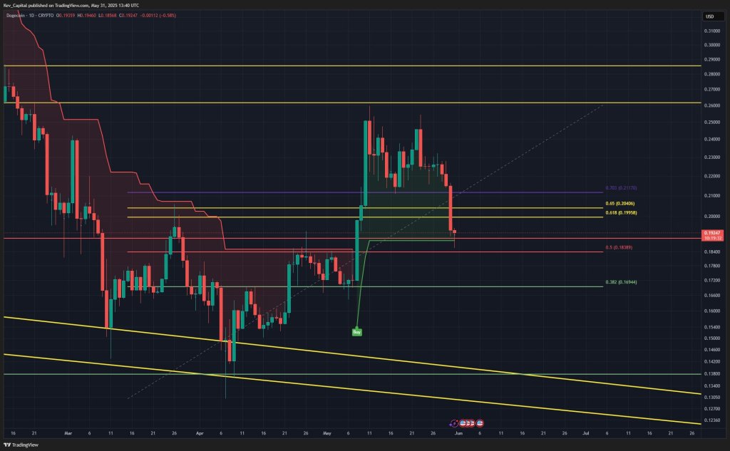 Dogecoin Just Hit Its Final Support—Bulls Have One Last Shot