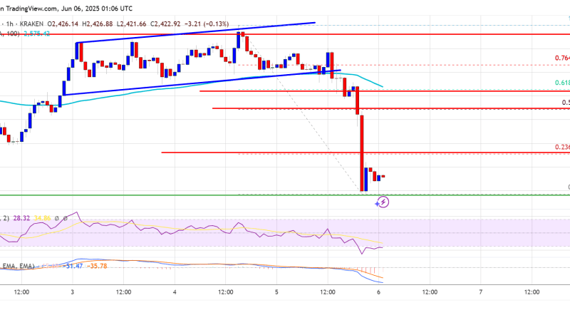 Ethereum Price Dips Below $2,500: Investors Eye Key Support Levels