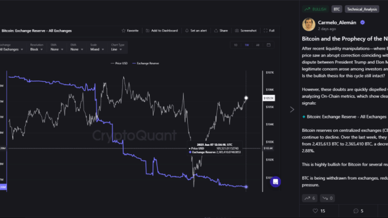 Ignore The Trump–Musk Noise: Bitcoin’s Backbone Stays Solid
