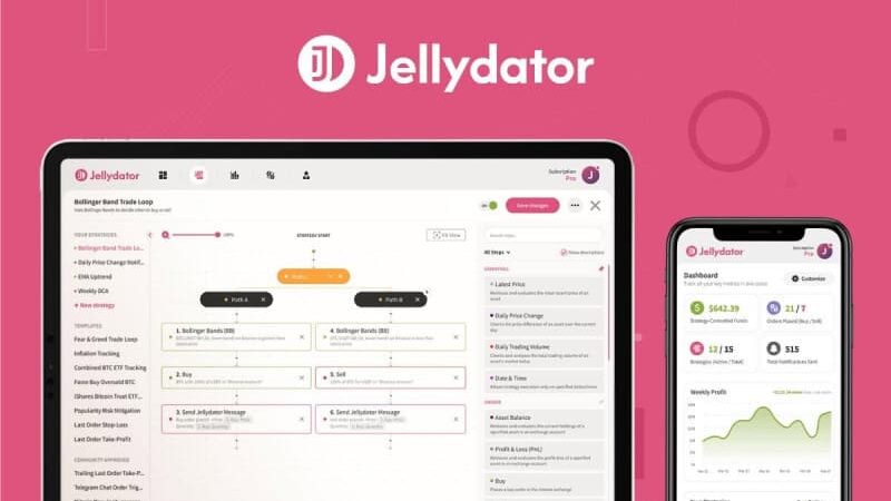 Jellydator Launches No-Code Platform Bringing Institutional-Grade Crypto Trading Tools to Retail Investors