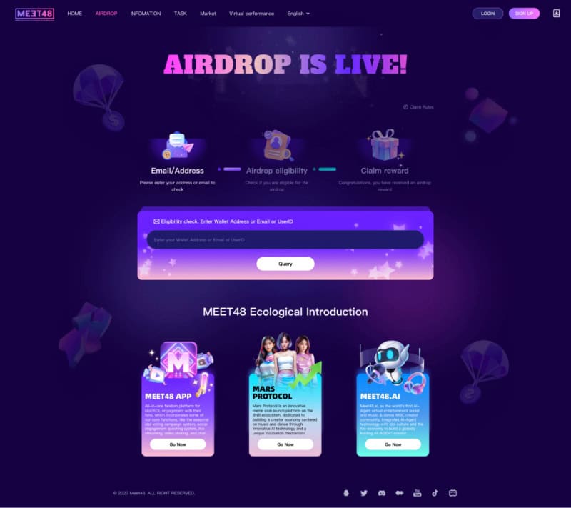 MEET48 Launches $IDOL Airdrop on June 9 Ahead of TGE, Leading Web3 Entertainment