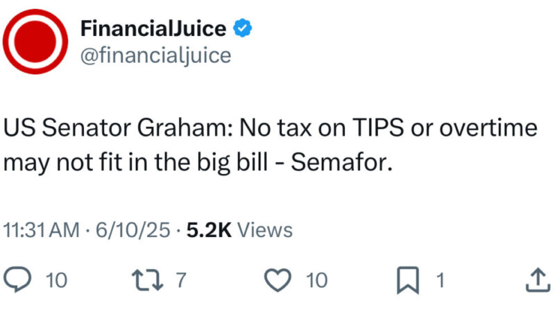No Tax On Overtime or Tips Rejected By Senate. Thanks For Playing