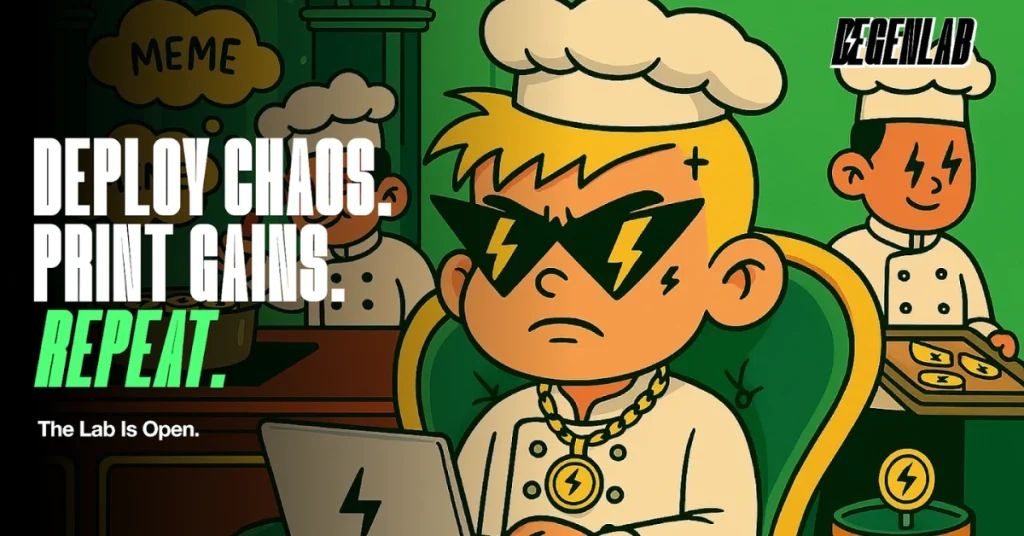 Retail Investors Just Poured Over $1,000,000 Into Degen Labs in 72 Hours — This Might Be the Best ICO Since Crypto Was Invented