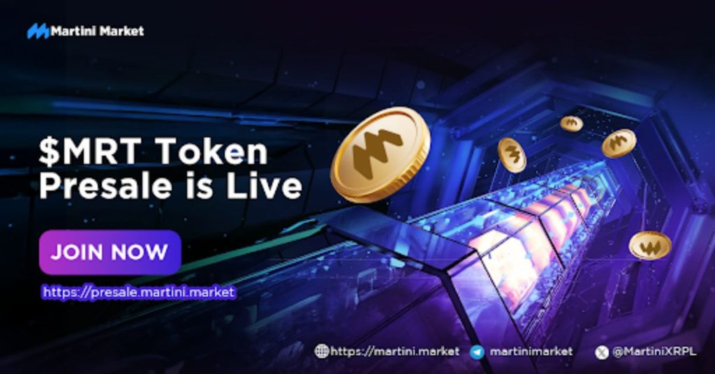 XRP News: $MRT Presale Kickstarts Today, Analysts Predicts Martini Market Could Become The Polymarket of XRP Ledger