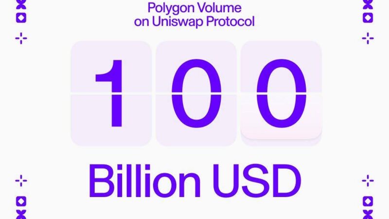 $100B Milestone Reached: Polygon Sets New Record on Uniswap, Signals DeFi Momentum