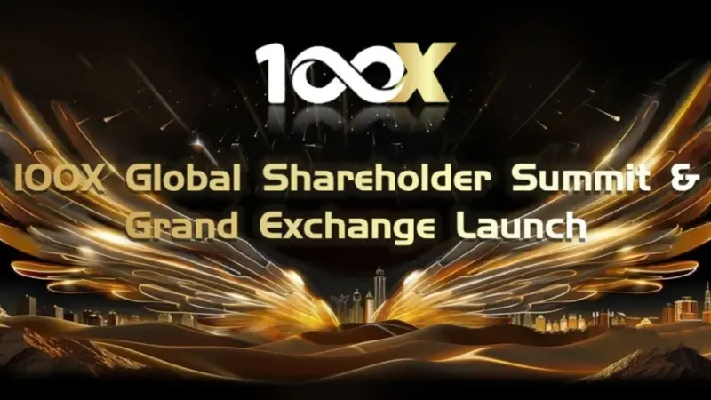 [100X Global Shareholders Summit and Grand Exchange Launch] Concludes : Over 300 Guests Witness the Exchange Going Live, with AI Trading System Unveiled!