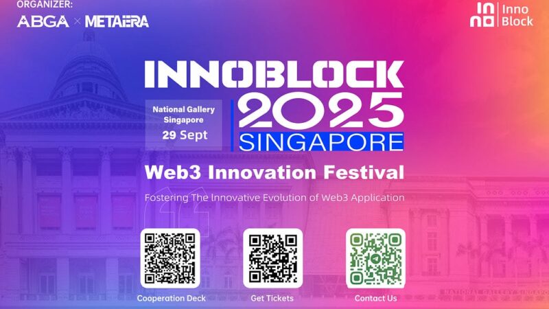 ABGA & MetaEra Announce InnoBlock 2025 Web3 Innovation Conference on September 29 in Singapore