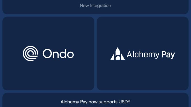Alchemy Pay Opens 173 Countries to Ondo’s USDY Token, Boosting Tokenized Treasury Access
