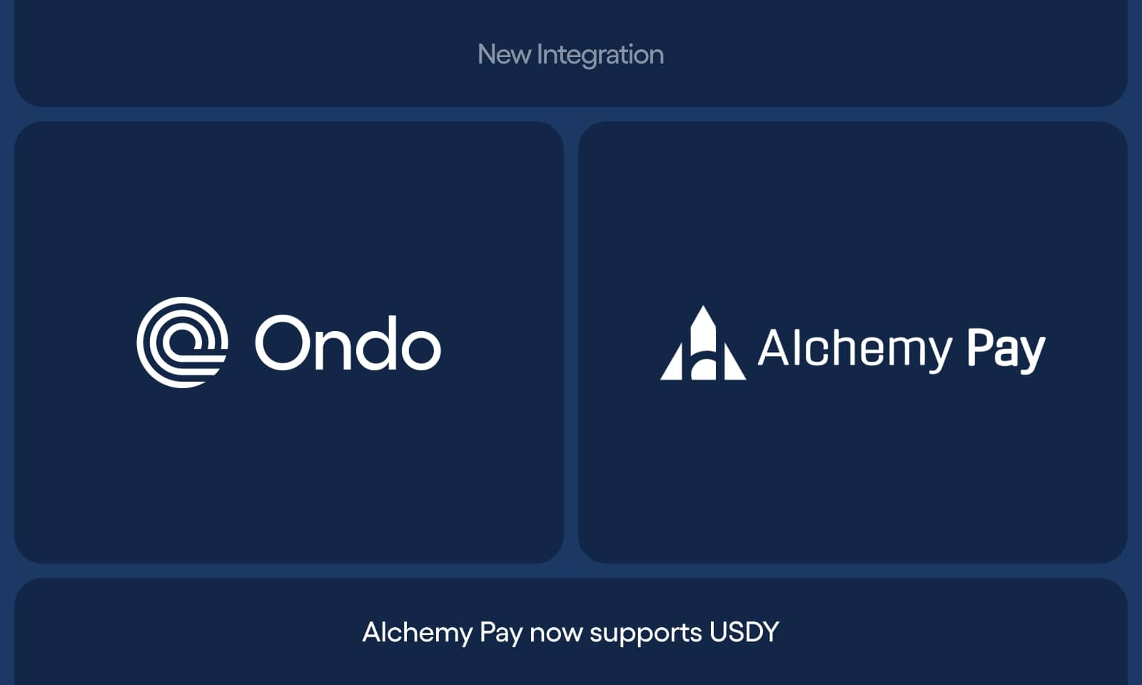 Alchemy Pay Opens 173 Countries to Ondo’s USDY Token, Boosting Tokenized Treasury Access