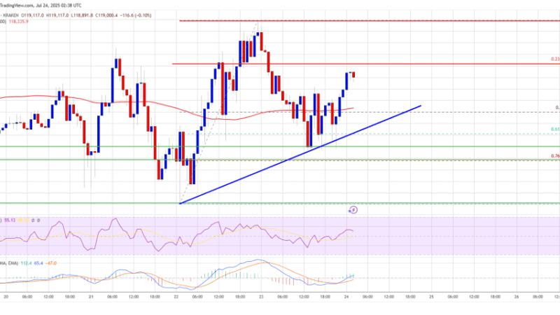 Bitcoin Price Aims Fresh Gains After Consolidation: Can the Rally Resume?