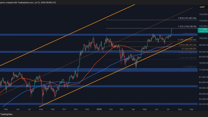 Bitcoin Price Analysis: Is a Correction Coming or Will BTC Break $120K Next?