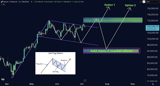Bitcoin Price Crash To $92,000 Or New ATHs? Analyst Explains The 2 Options