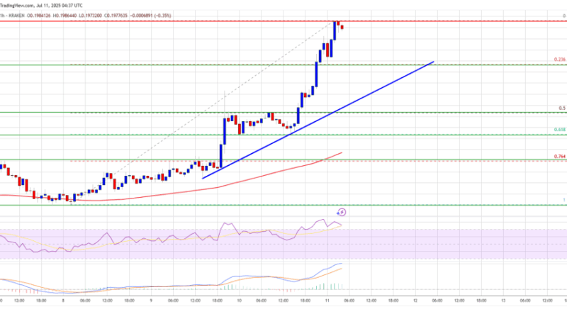 Dogecoin (DOGE) Rockets to $0.20 — Can It Go Even Higher?