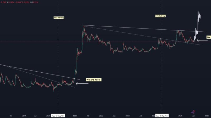 Dogecoin Under $0.20 ‘Is Free,’ Says Analyst—Predicts 2,000% Upside