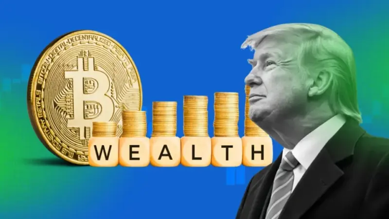 Donald Trump Crypto Holdings Now Make Up 8% of His Net Worth