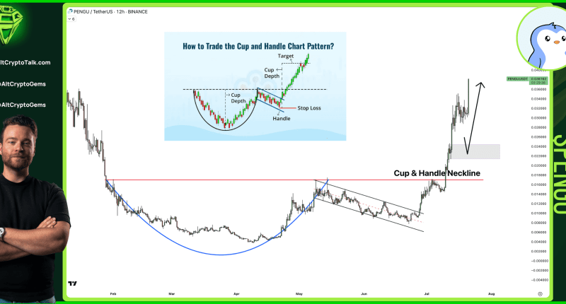 PENGU Leads Top Memecoin List Amid 20% Daily Surge – What’s Behind The Rally?