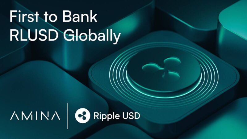 Ripple’s RLUSD Makes Historic Debut as First Bank-Backed Stablecoin Goes Live with AMINA