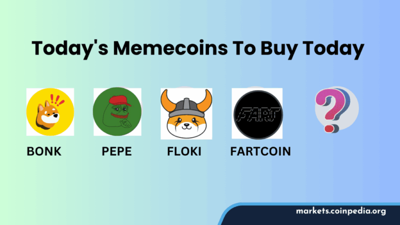 Top Memecoins To Buy Today: BONK, FLOKI, FARTCOIN, PEPE Surge Amid Altcoin Rally