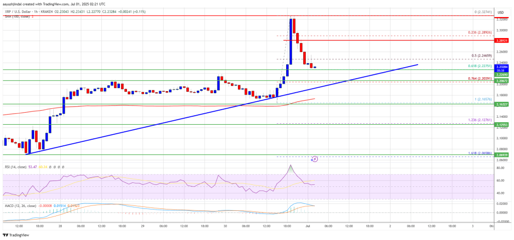 XRP Price Surges, Then Cools — Will Bulls Return for Round Two?