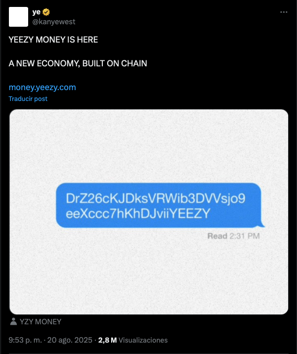 Another Celebrity Scam? Kanye West Memecoin Launch Leaves 60% Of Investors In The Red