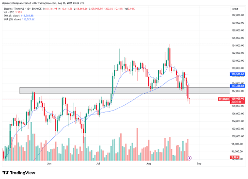 Bitcoin Breakdown in Motion – Bounce Trap Or Deeper Bear Market Warning?