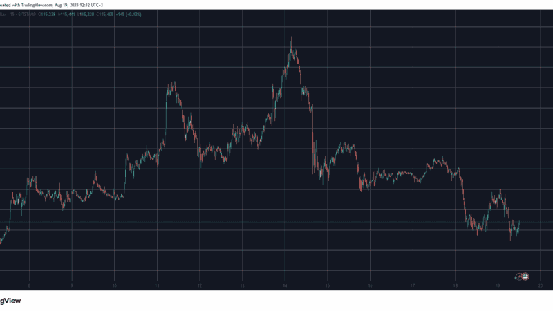 Bitcoin Price Settles at $115K After Trump-Zelenskyy Meeting, OKB Eyes New ATH: Market Watch