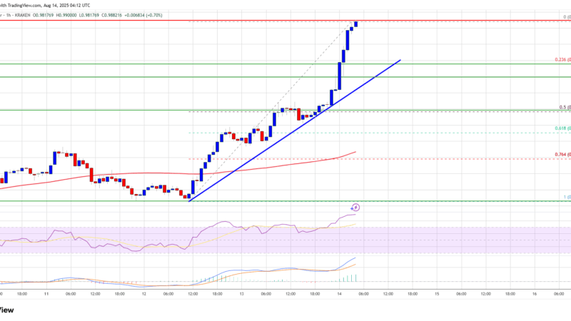 Cardano (ADA) Rockets 15% Higher, Can Bulls Push Beyond $1.00?