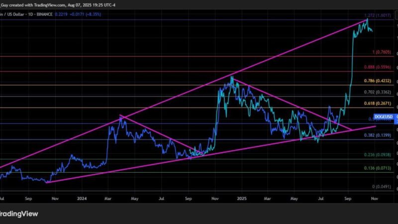 Dogecoin Targets $1.60 As Historic Fractal Repeats: Analyst