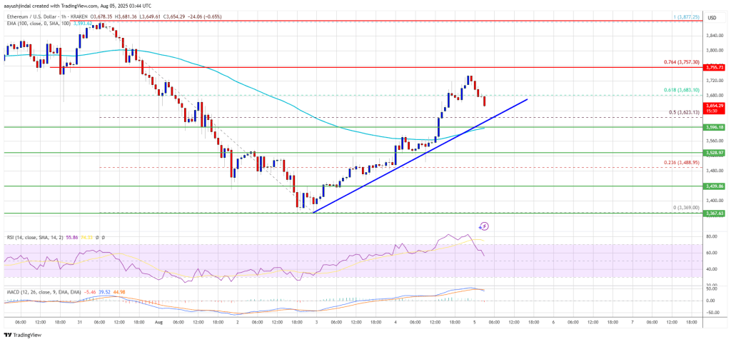 Ethereum Price Battles Key Levels – Will Buyers Step Back In?