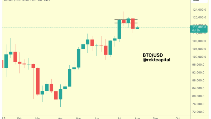 Is Bitcoin’s Price Discovery Rally Over? This Week’s Performance May Hold The Answer
