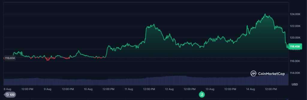 JUST IN – Bitcoin Dips Below $119K — Treasury Secretary’s ‘No Buys’ Reverberate Through Markets