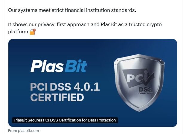 PlasBit Achieves PCI DSS v4.0.1 Compliance, Reinforcing User Data Protection