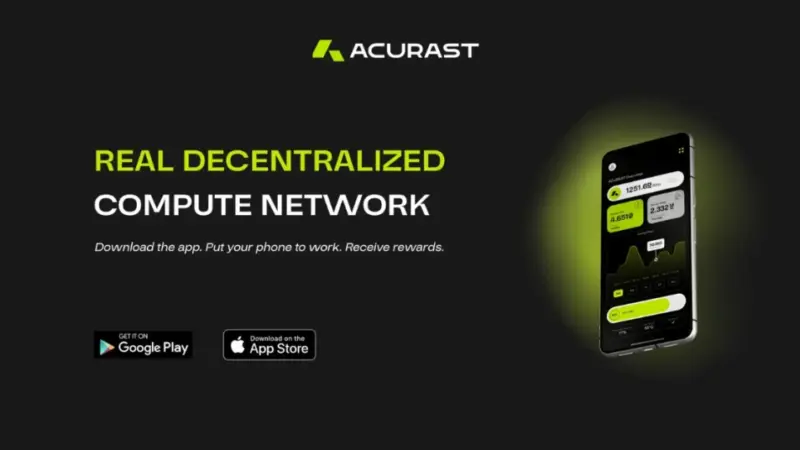 Acurast Launches ‘Staked Compute’ to Challenge AWS, Azure and Google Cloud with Decentralized Smartphone Network