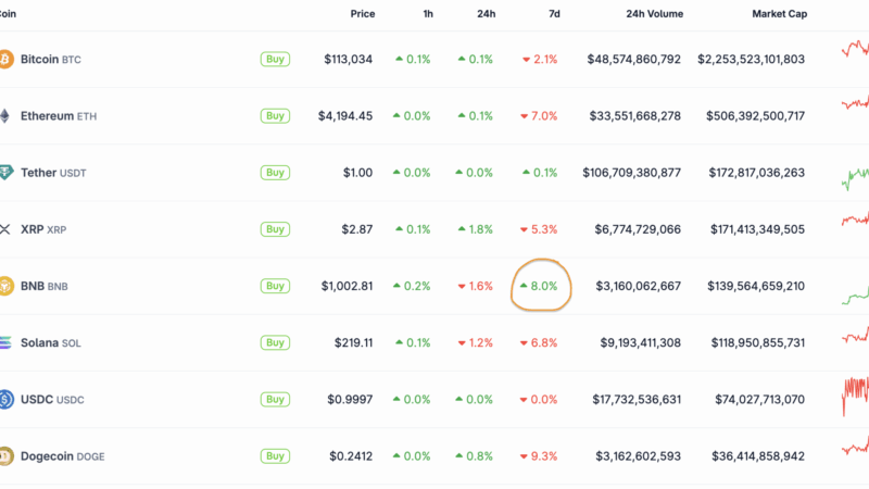 BNB is at a Crossroads: Here’s What the Technicals Show
