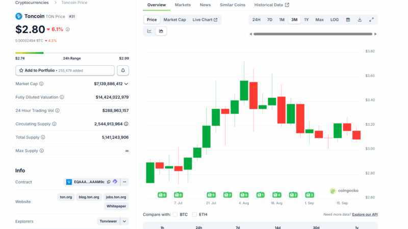 Did Changpeng Zhao of Binance Just Nuke TON Crypto After This Tweet?