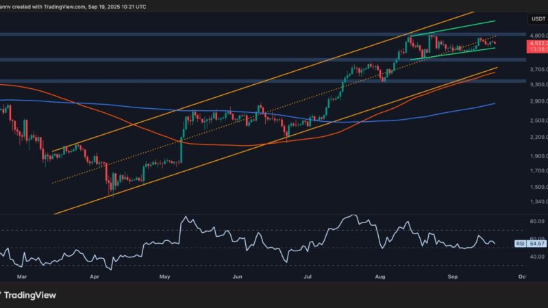 Ethereum Price Analysis: Will ETH Crash to $4K or Rocket to $5K Next?