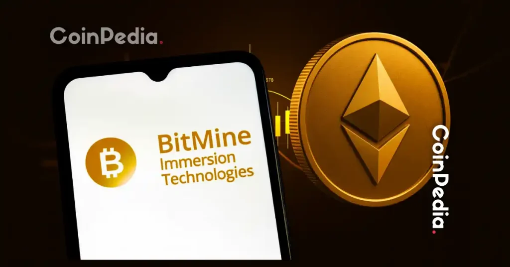 Nasdaq-listed Bitmine Purchases $201M ETH, Ethereum Price Today Hits $4,400
