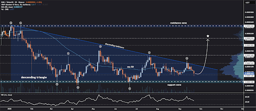 Why Shiba Inu Price Could Explode 100% With This Descending Pattern On The 2D Chart